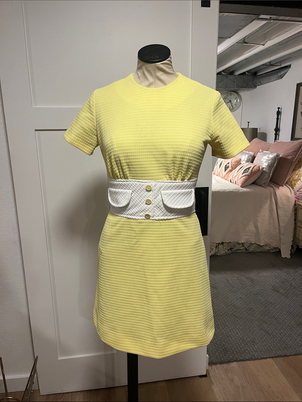 Vintage Handmade 70’s Mini Dress